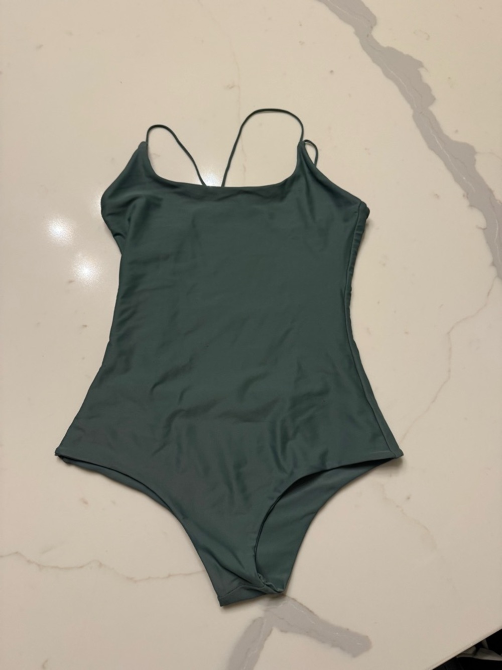 MIKOH One-Piece Swimsuit in Deep Teal
